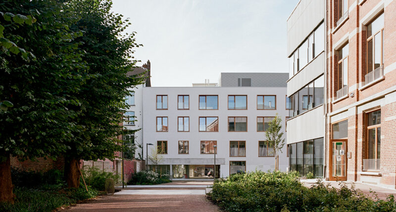 Revitalizing Urban Spaces: ECAM Youth Center in Saint-Gilles, Belgium