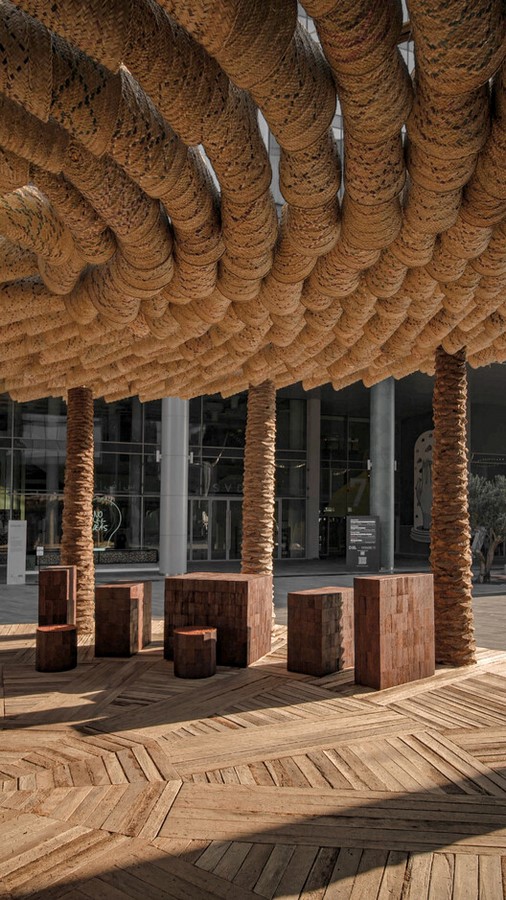 Embracing Sustainability: 'Of Palm' Pavilion in Dubai-Sheet4